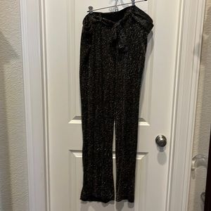 Torrid. Pull-On Wide Leg Stretch Lurex High-Rise Pant. Size 3x.